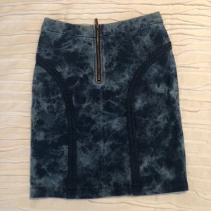 BCBGMAXAZRIA Denim Skirt
